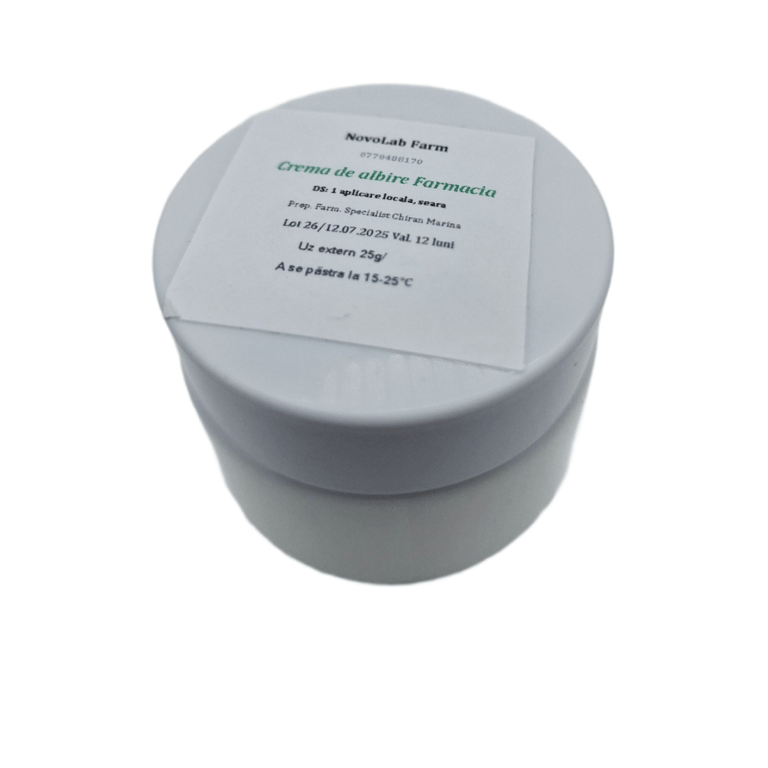 Crema de albire Farmacia 20g